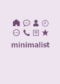 minimalist #purple