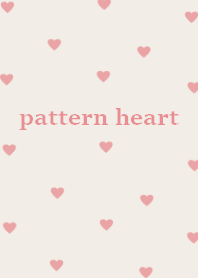 pattern miniheart_pinkbeige