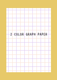 2 COLOR GRAPH PAPER-PINK&PUR-DUSTY YEL