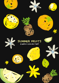 SUMMER FRUITS -black- #fresh J