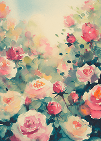 薔薇(バラ)の花の着せかえ(R4102)