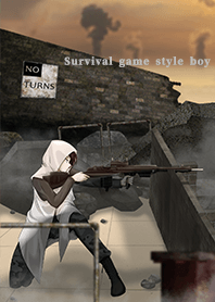 Survival game style boy