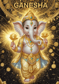 Gold Ganesha=Rich And Rich Theme