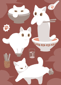 The ramen cats