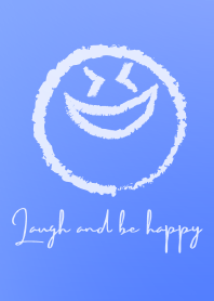 Laugh and be happy-skyblue