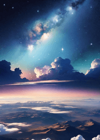 Bright Moon and Dawn 976F0B