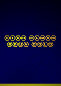 -HIGH CLASS NAVY GOLD-