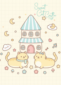 Sweet Cat Castle Night