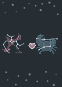 ekst blue cancer love red (sagittarius)