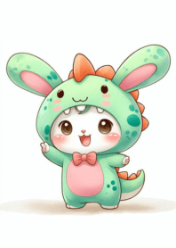 Cute little rabbit Dino no.26
