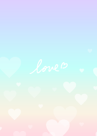 Gradation heart design26 from Japan