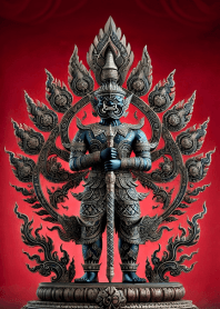 Majestic Black Guardian