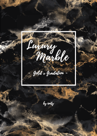 Gold x Marble - Black.