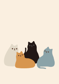 Bunch of chubby cats1