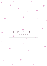 HEART-Pink MEKYM 31