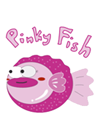 ปลาอ้วนสีชมพู
