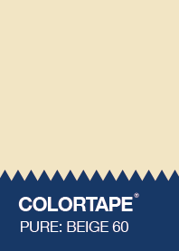 COLORTAPE II PURE-COLOR BEIGE NO.60