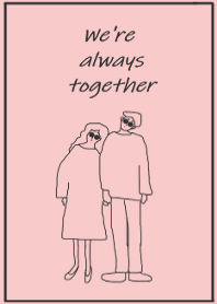 We're always together/black pink