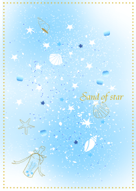 Star sand summer