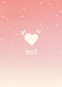 星空愛心-浪漫漸層 粉紅色