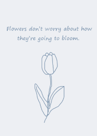 art tulip_naturalblue