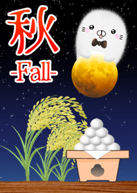 Theme of a Fall seal Illustration