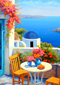 romantic aegean sea