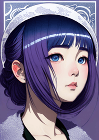 Q version - Cute little girl f90f88