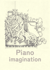 piano imagination  Slate gray