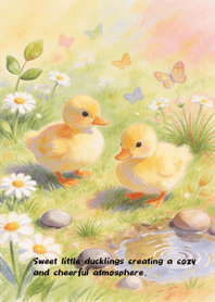 Cozy Little Ducklings