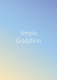 Simple Gradation -YELLOW+BLUE+PURPLE-