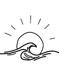 Ocean and wave theme