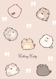 orange Loose cat and ribbon 02_2