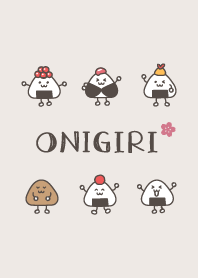 飯糰 櫻花'淺褐色的'