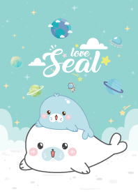 Seal Like Galaxy Green