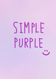 simple cute purple