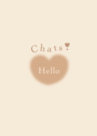 シンプルふんわりハート