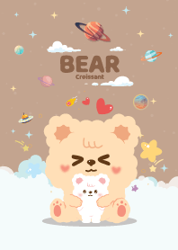 Croissant Bear Chic Cloud Light Brown