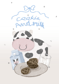 Cookie and milk