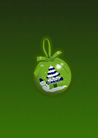 Light Green Ornament @ Winter Feature