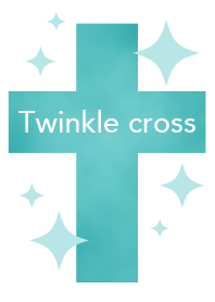 Twinkle cross(emerald green)