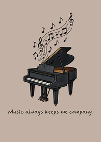 Lovely musical instruments-Brown