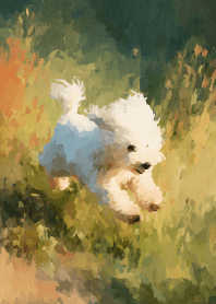 Free Run in Brushstrokes