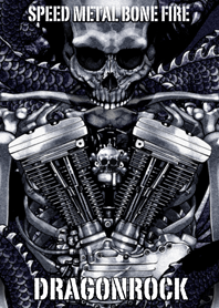 Speed Metal Bone Fire Dragon Rock