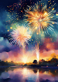 Beautiful Fireworks Theme#217