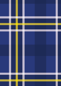 Checked pattern "Blue ver"