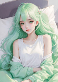 Q version - Cute girl FBeD17