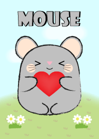 My Fat Cute Gray Mouse Theme