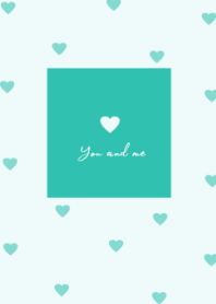 pattern_heart #turquoise
