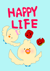 青い足の鳥たち